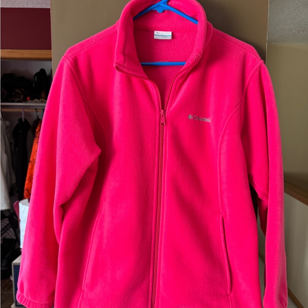 Columbia Pink Fleece Jacket